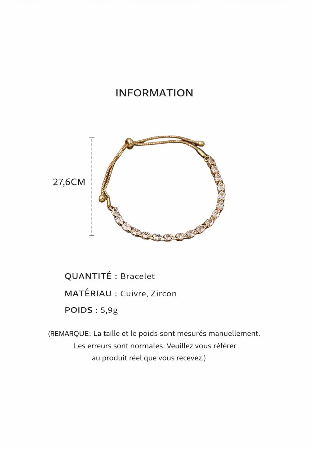 Bracelet LÙMÉA - Géometrie précieuse