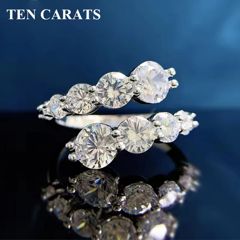 Bague LÙMÉA - Moissanite d'exception