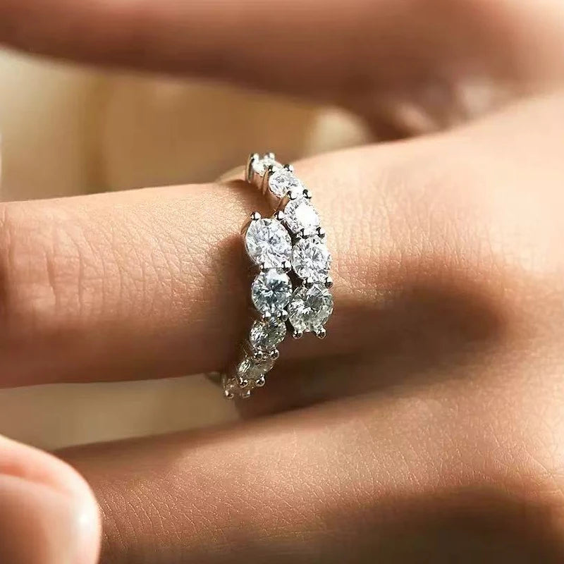 Bague LÙMÉA - Moissanite d'exception