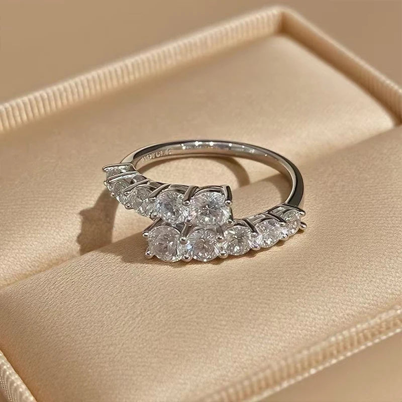 Bague LÙMÉA - Moissanite d'exception