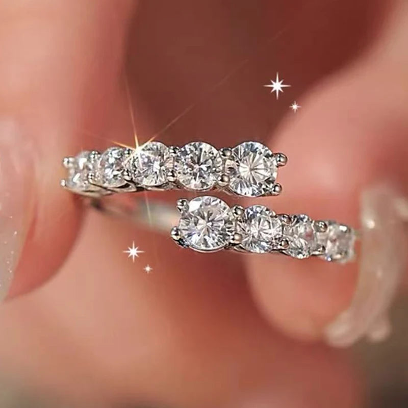 Bague LÙMÉA - Moissanite d'exception